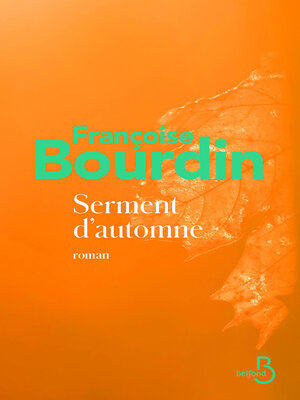 cover image of Serment d'automne